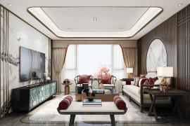 新中式装修风格的客厅该怎么设计呢？一组客厅装修效果图分享给你